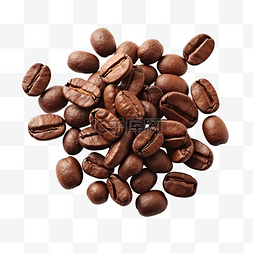 咖啡豆分离PNG文件