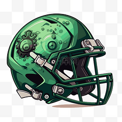 绿色橄榄球图片_绿色橄榄球头盔 向量