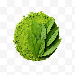 绿色健康家图片_绿色抹茶叶