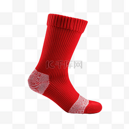 圣诞袜糖果图片_红色圣诞袜
