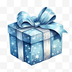 礼品盒冬季png插图
