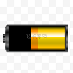 电气图片_电池一半电量显示