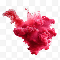 灰红图片_抽象红尘红烟水彩点的抽象艺术粉