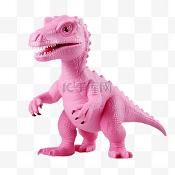 粉红色的恐龙