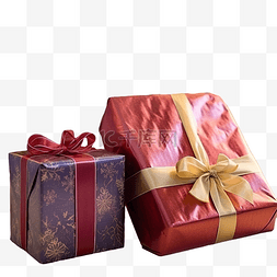 礼物树下图片_圣诞树下的地板上有包装纸中的圣
