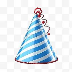 新年气球图片_3d 帽子生日