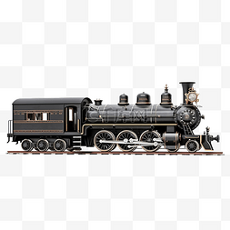 煤炭元素图片_老式火车蒸汽机车