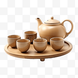 茶樹图片_茶具