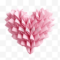 天安门正面线条图片_浅粉色的心折叠在一起