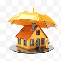 屋顶抽象图片_家庭保险 PNG