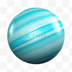 行星冥王星图片_3d 行星天王星渲染对象图