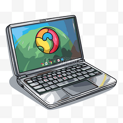 笔记本电脑免费图片_chromebook 剪贴画免费卡通 google chrom