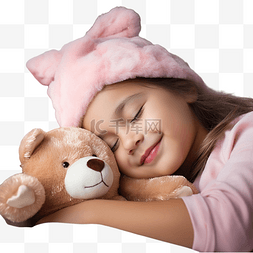 豪华床图片_平安夜，穿着粉色睡衣和圣诞老人
