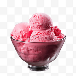 手绘蛋饼图片_粉色冰淇淋