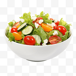 色沙拉图片_蔬菜沙拉