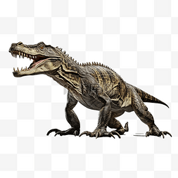 脊椎图片_hupehsuchus 恐龙孤立 3d 渲染