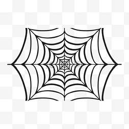蜘蛛网横图黑色蜘蛛丝