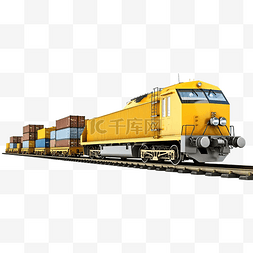 火车在开图片_火车卡车集装箱船和飞机旅行