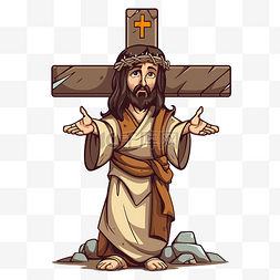 十字架上的耶穌