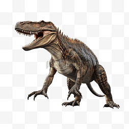 hupehsuchus 恐龙孤立 3d 渲染