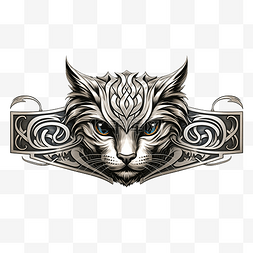 苏格兰人图片_苏格兰野猫腰带纹身