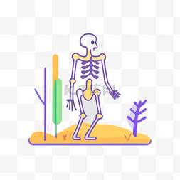 骨骼动画的一个例子 向量