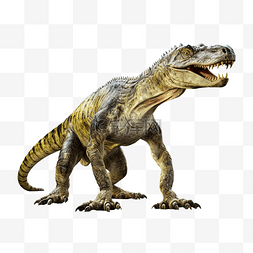 hupehsuchus 恐龙孤立 3d 渲染