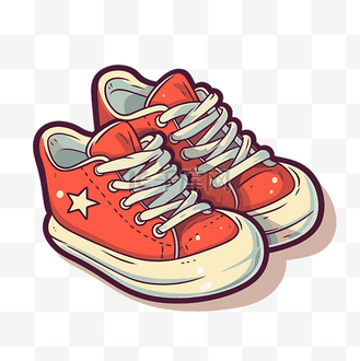 女鞋运动鞋矢量图