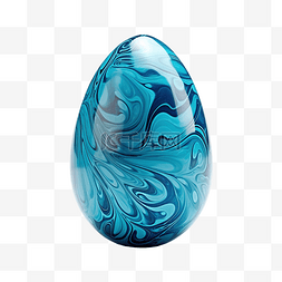 彩蛋蓝色图片_藍色的複活節彩蛋