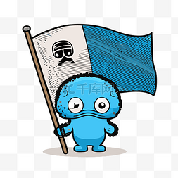 蓝色易拉宝x展架图片_危地馬拉國旗 向量
