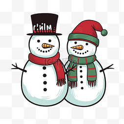 Chillin 与 Snowmies 圣诞节报价 T 恤设