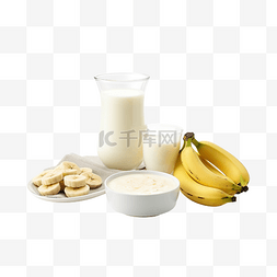 韩国传统食品图片_韩国食品系列香蕉牛奶