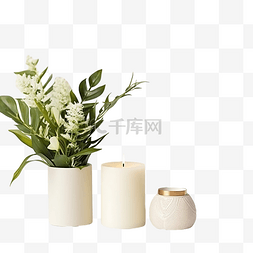 家居和婚礼装饰与植物