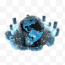 全球数字化网络图片_世界数字化 3d 图