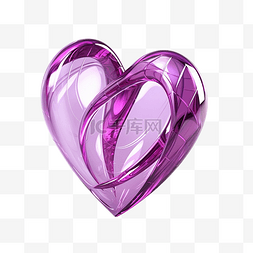 抽象的紫心勋章