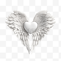 心形翅膀天使