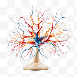 生物神经元图片_用于生物学研究的人类感觉神经元