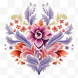 花卉装饰形状