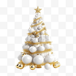 钟卡片图片_白色聖誕樹