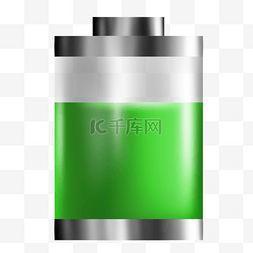 电池标志图片_电池电量绿色