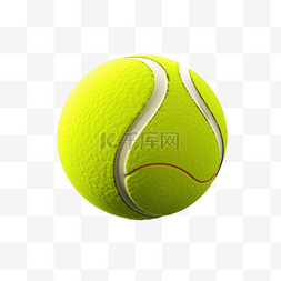 运动冥想图片_网球是运动器材PNG文件