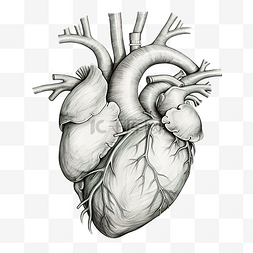 人类的心脏绘图