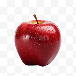新鲜苹果 水果 红色