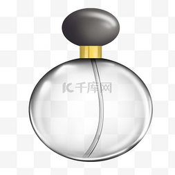 喷香水图片_透明香水瓶子