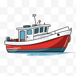 渔船平面颜色