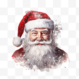 达尔效应图片_白色的圣诞圣诞老人