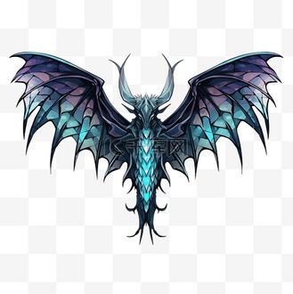 天使火焰图片素材_龙的翅膀 png 插图