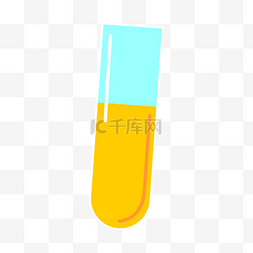化学器皿黄色实验