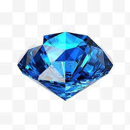 钻石玻璃背景图片_蓝色钻石