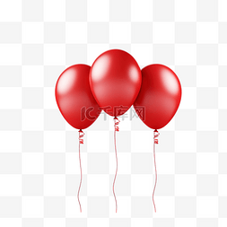 红气球背景图片_红气球生日派对